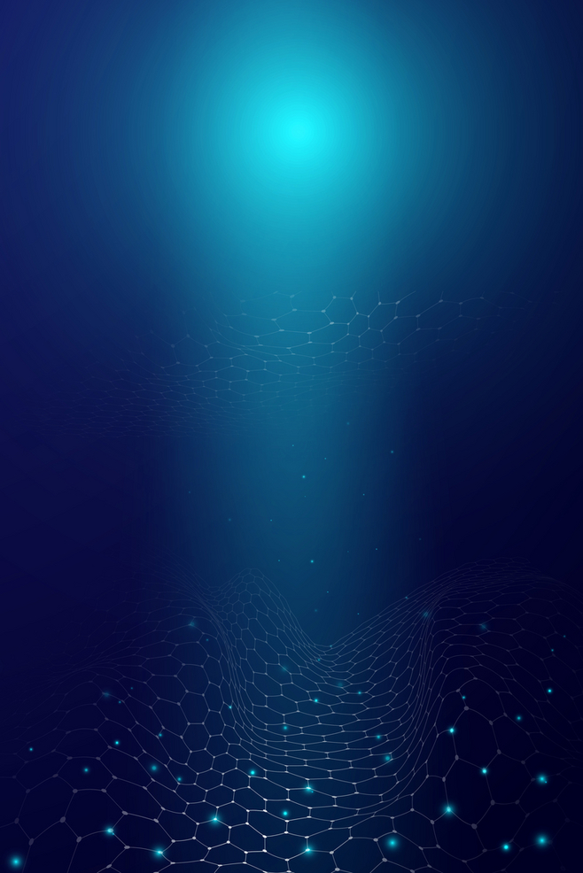 生物科技藍色光暈背景高清素材 手機 數字化 數碼產品 智能人工 未來AI 電子產品 電腦