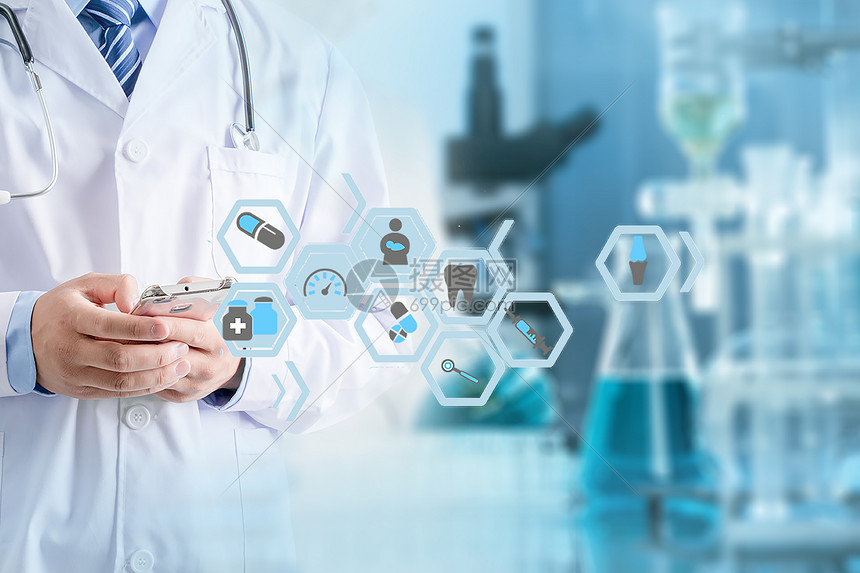 生物分子醫療科技 創意圖片背后的科技力量